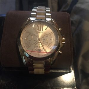 Gold MK watch